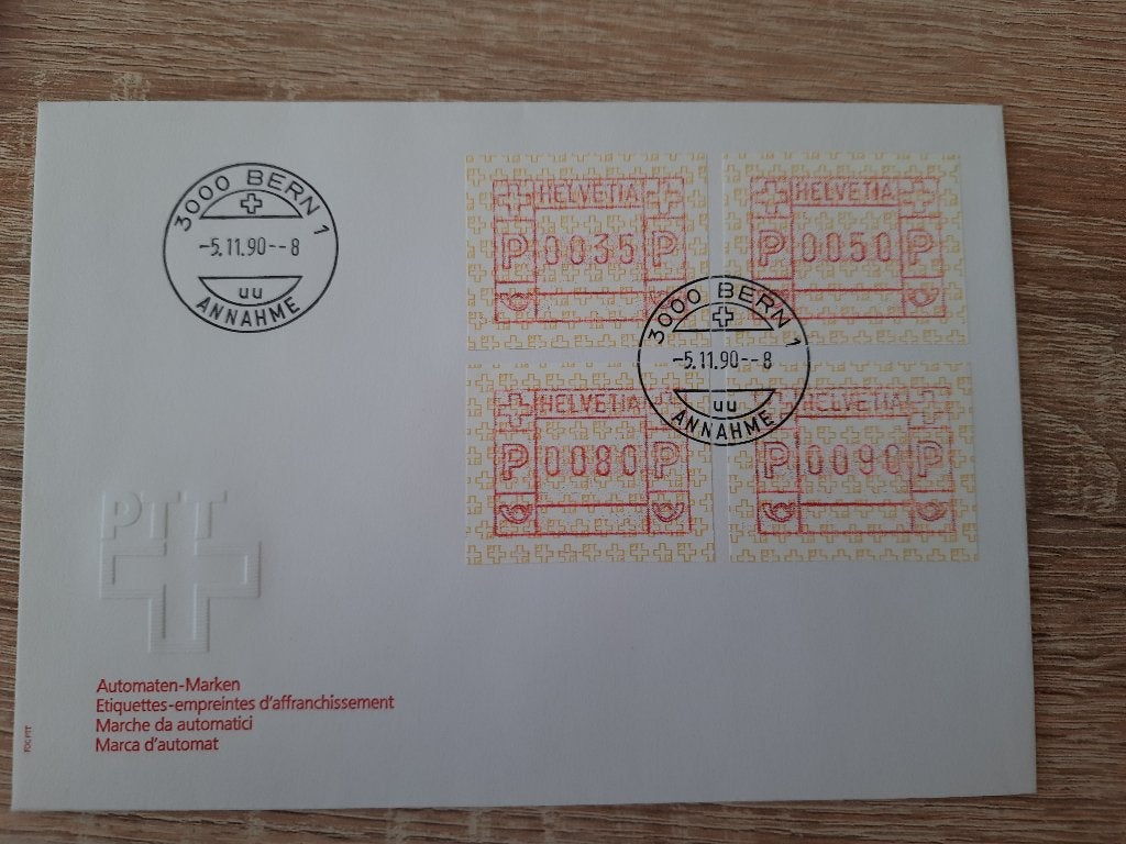 Zwitserland, Postzegels en Munten, Verzenden, Gestempeld