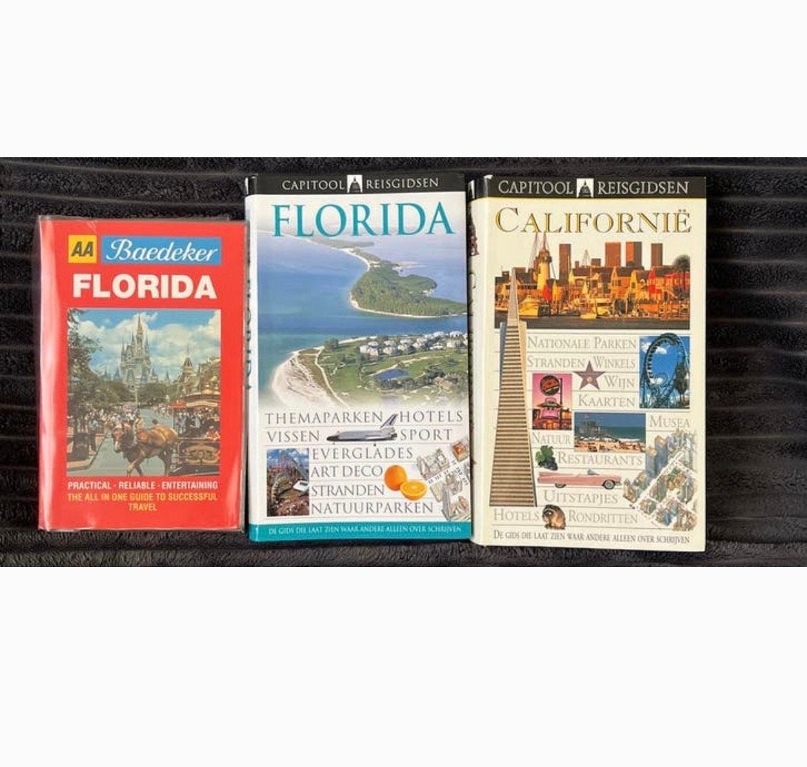 Reisgidsen Florida & Californië (Capitool, Baedeker), Gelezen, Capitool, Ophalen of Verzenden, Reisgids of -boek