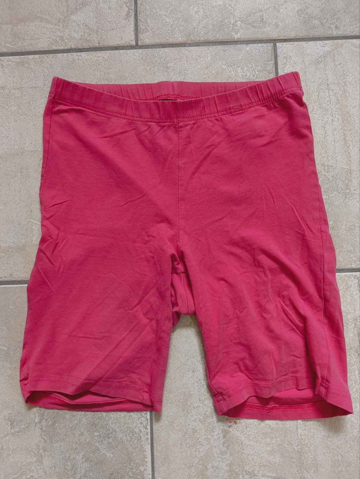 Roze Legging (Maat M) biker broekje Bonprix, Legging, Ophalen of Verzenden, Roze, Gedragen
