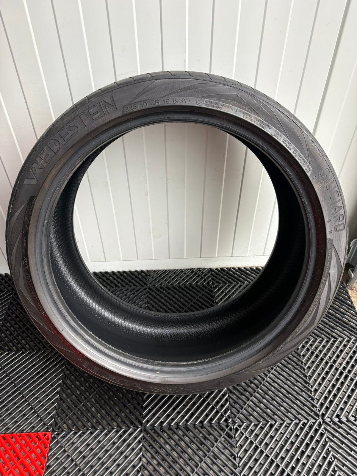 19 inch breedset banden, 255 mm, Band(en), Zomerbanden, Ophalen