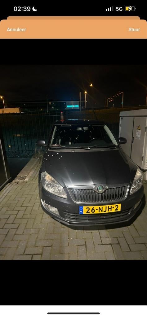 Skoda Fabia 1.2 TDI 55KW Combi 2010 Grijs, Auto's, Skoda, Voorwielaandrijving, 450 kg, 1199 cc, Origineel Nederlands
