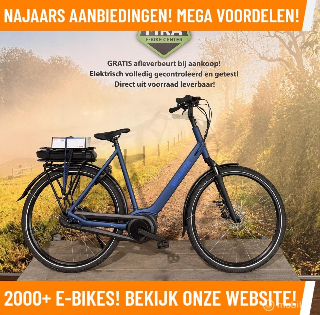 Sparta A-Lane Fit Elektrische fiets met BOSCH BES3 motor!, Gebruikt, Sparta