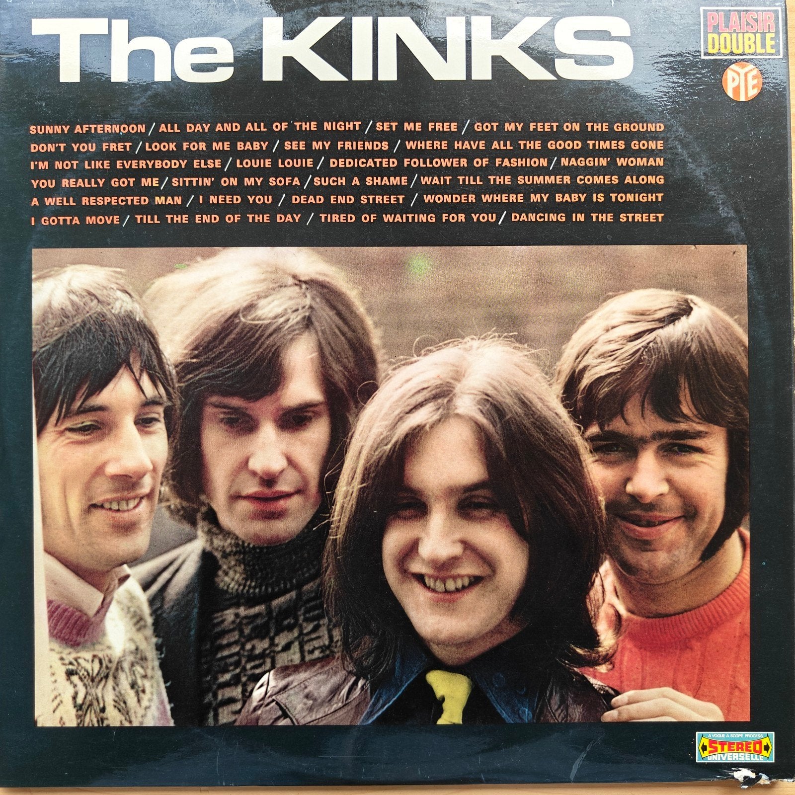 LP · The Kinks – The Kinks, Beschermende buitenhoes, Ophalen of Verzenden, Zo goed als nieuw, 12 inch