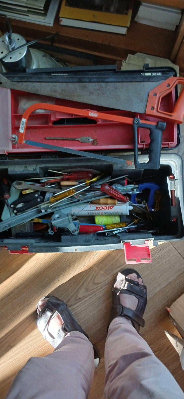 diversen gereedschappen, inclusief gereedschapskist, Ophalen, Gebruikt, Gereedschapsset