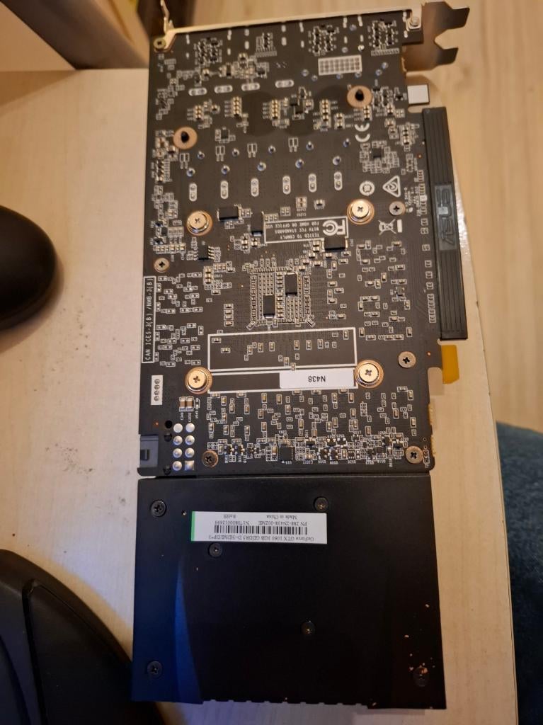videokaart GTX 1060 3GB, Computers en Software, Videokaarten, Ophalen, PCI-Express 3, Gebruikt, GDDR5