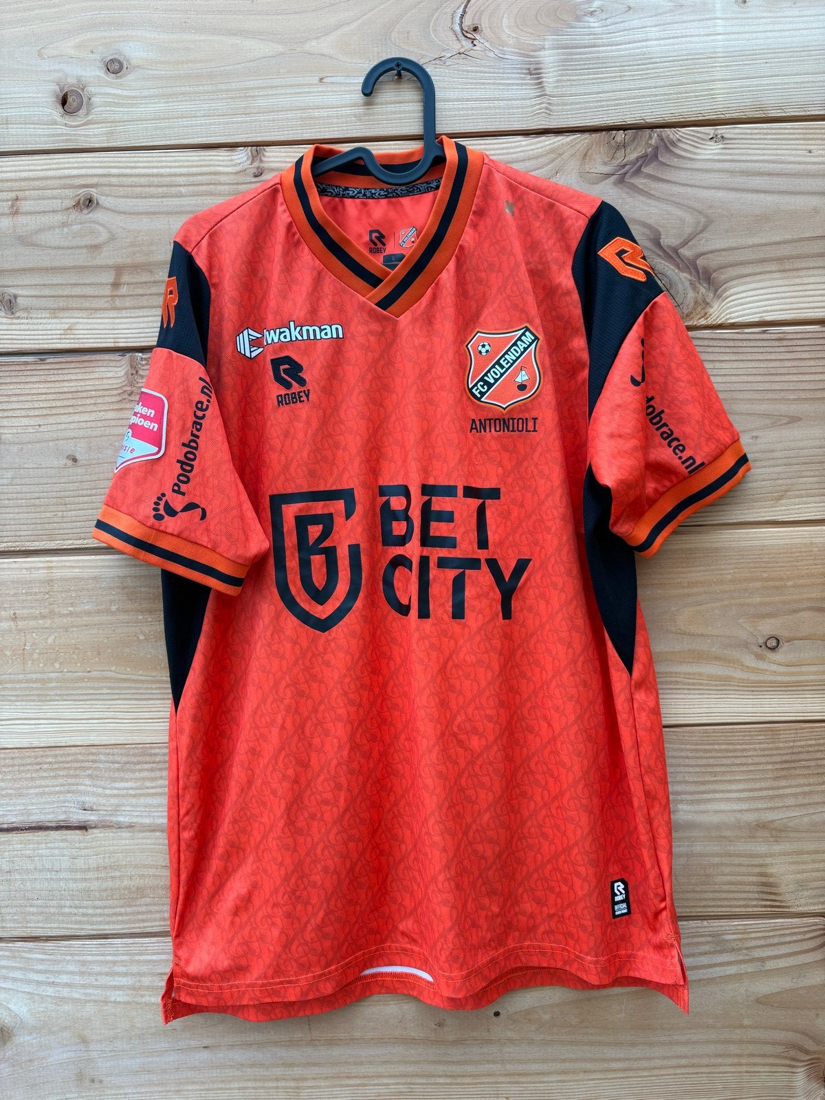 FC Volendam Matchworn Shirt - Maat L, Ophalen of Verzenden, Gebruikt, Shirt