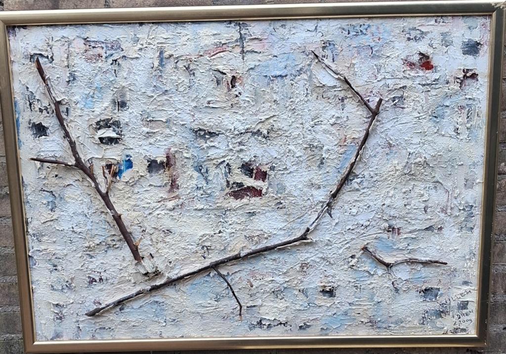 Wintertijd - Willem Dreh. 2009. Impasto. 100/70 cm, Ophalen