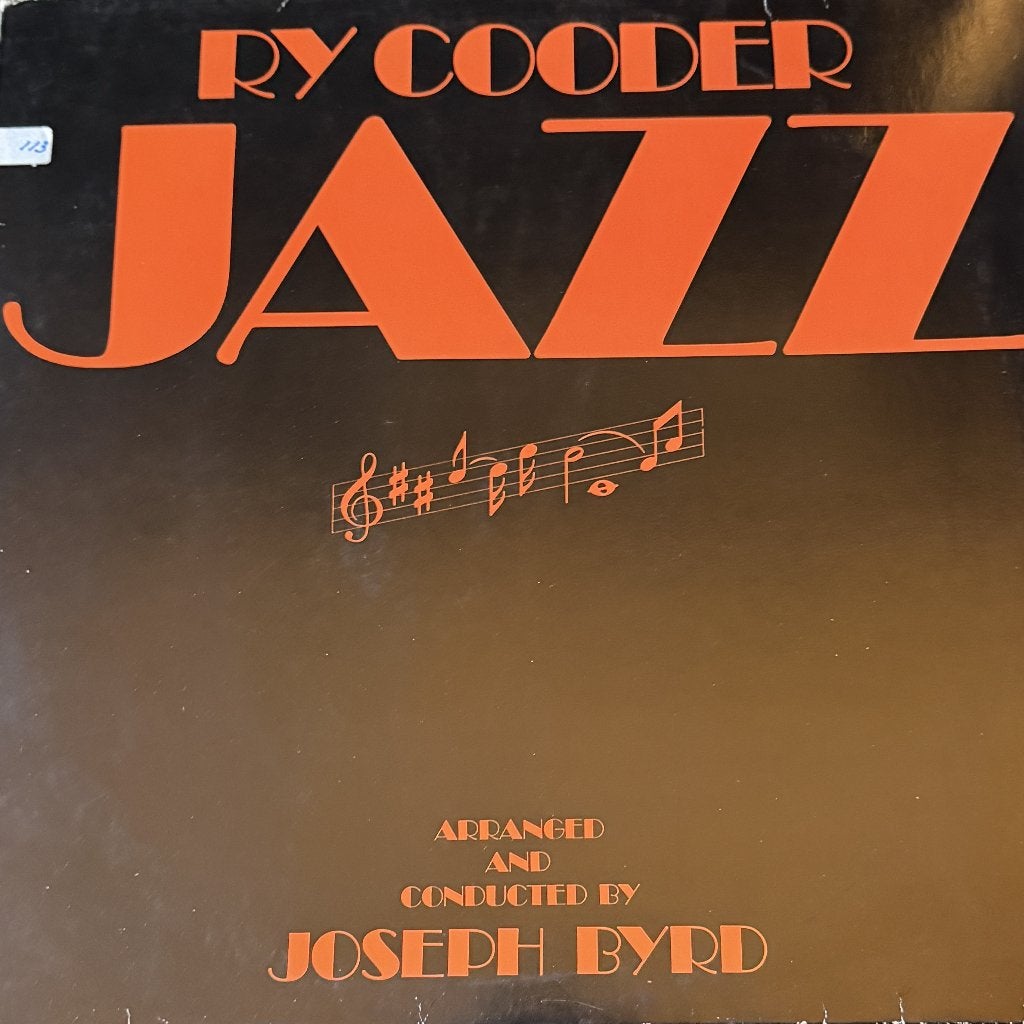 RY COODER jazz arranged and conducted by, LP, Verzenden, Zo goed als nieuw, 12 inch