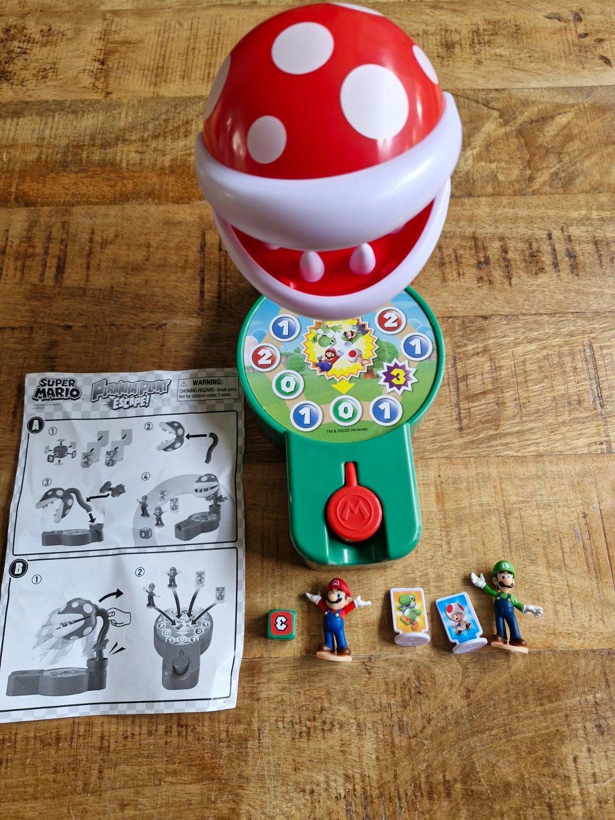 Super Mario Piranha Plant Escape - Compleet, Een of twee spelers, Ophalen of Verzenden, Gebruikt