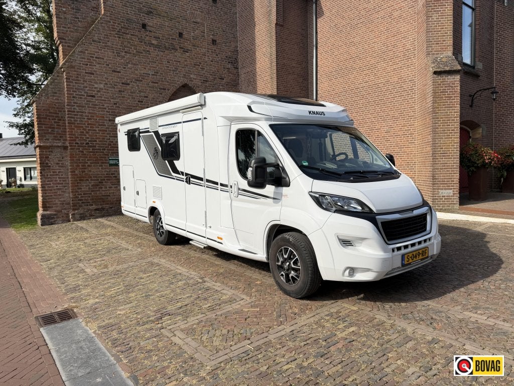 Knaus Vansation 650 MEG Enkele bedden Luifel tv fietsdrager, Ringverwarming, Tot en met 2, Bedrijf, Knaus