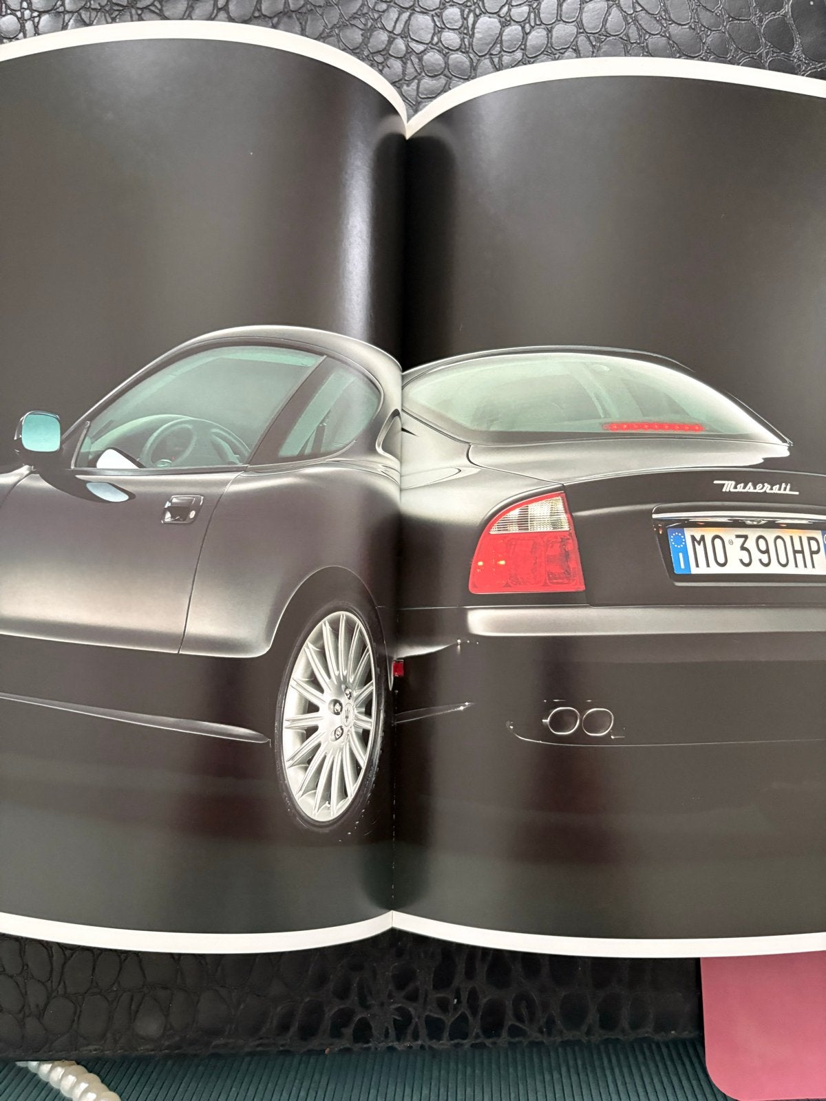 Puntgave folder Maserati Coupé - Collectors item, Ophalen of Verzenden, Zo goed als nieuw, Overige merken