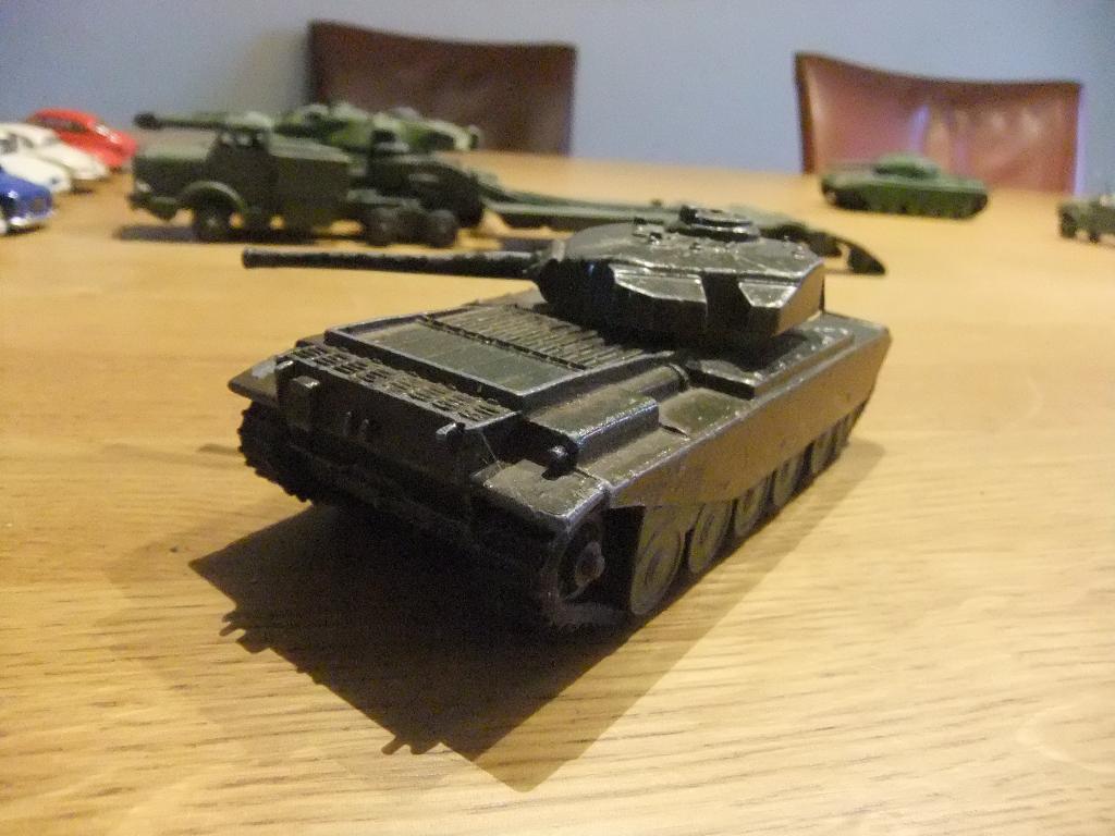 dinky centurion tank orgineel, Ophalen of Verzenden, Gebruikt, Auto, Dinky Toys