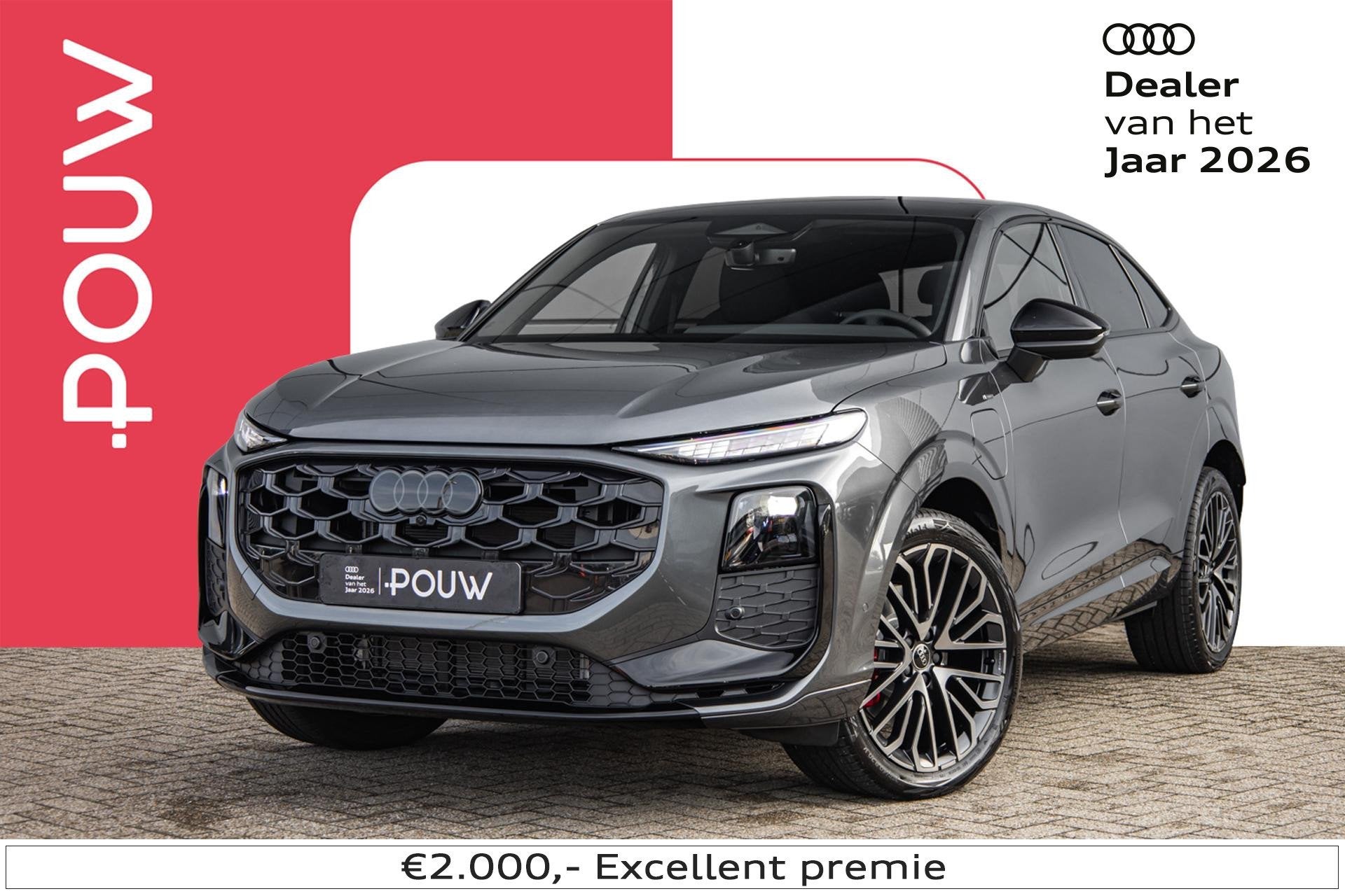 Audi Q3 Sportback 1.5 e-hybrid 272pk S Edition | Tech Pack P, Auto's, 12 maanden, 1800 kg, 1498 cc, 4 cilinders