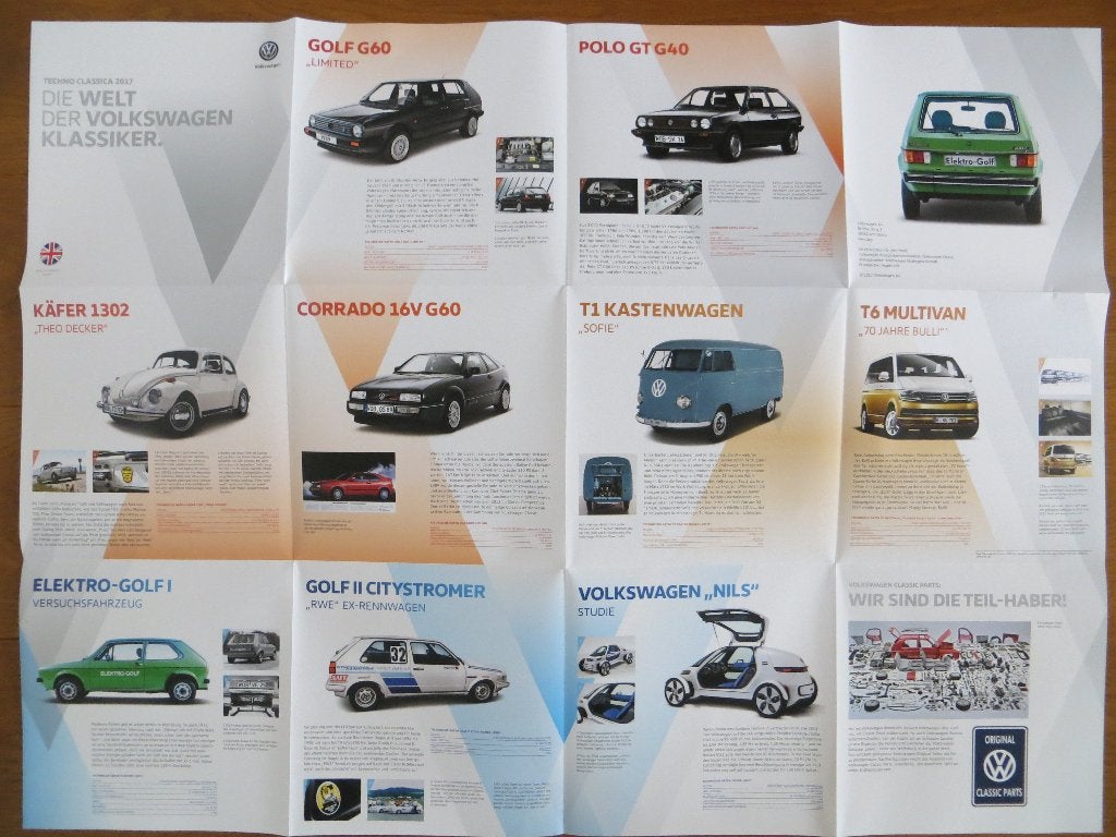 Volkswagen Die Welt der VW Klassiker Golf G60, T1, Kever ea, Ophalen of Verzenden, Nieuw, Volkswagen
