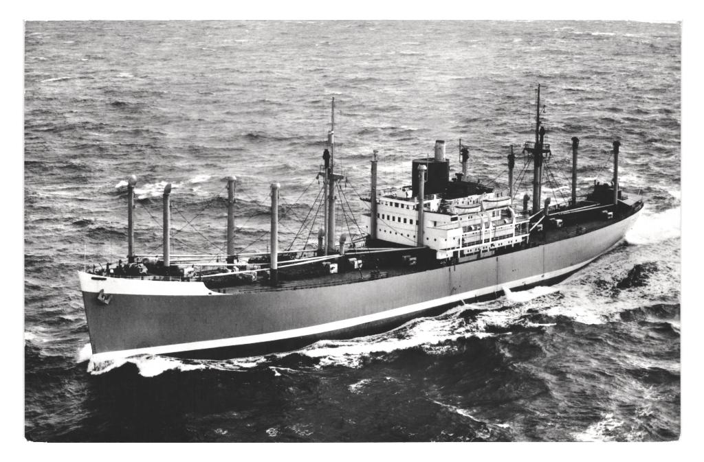 948532 schip s.s. Zeeland Koninklijke Rotterdamsche Lloyd, Ophalen of Verzenden, 1960 tot 1980, Gelopen, Zuid-Holland