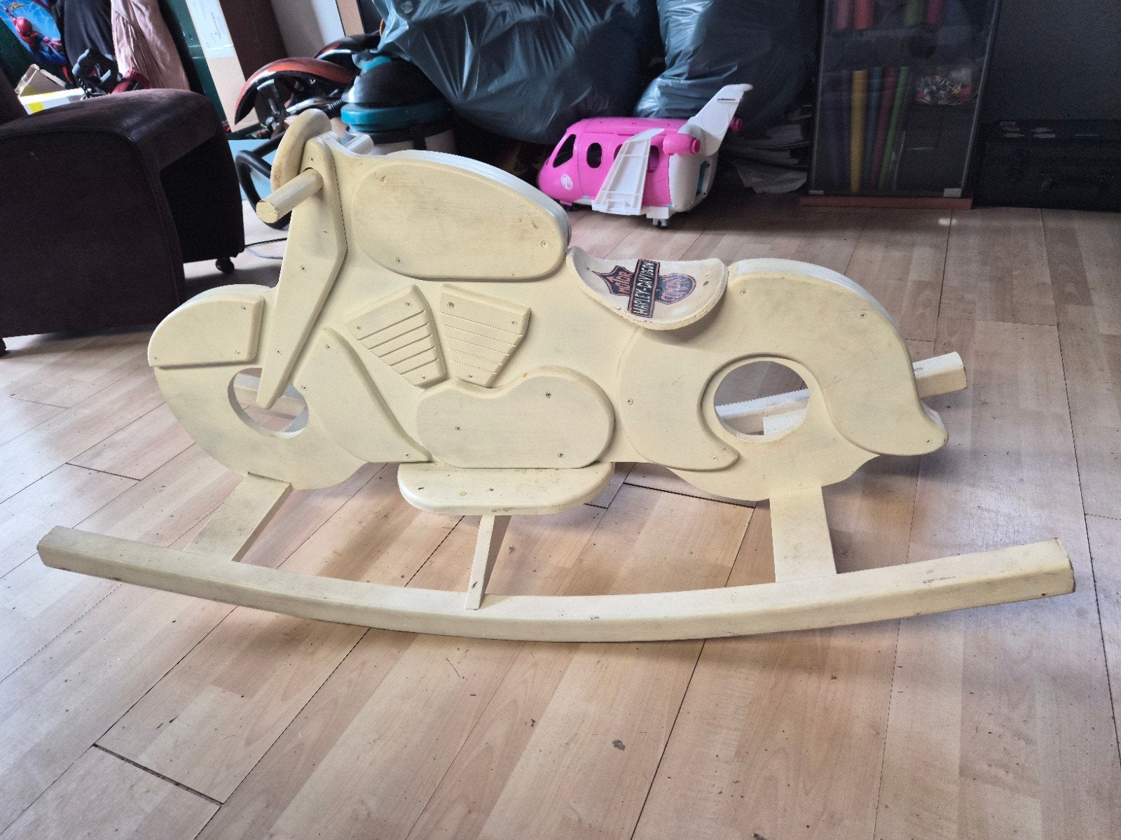Houten schommelmotor Harley-Davidson, Ophalen, Gebruikt, Overige typen