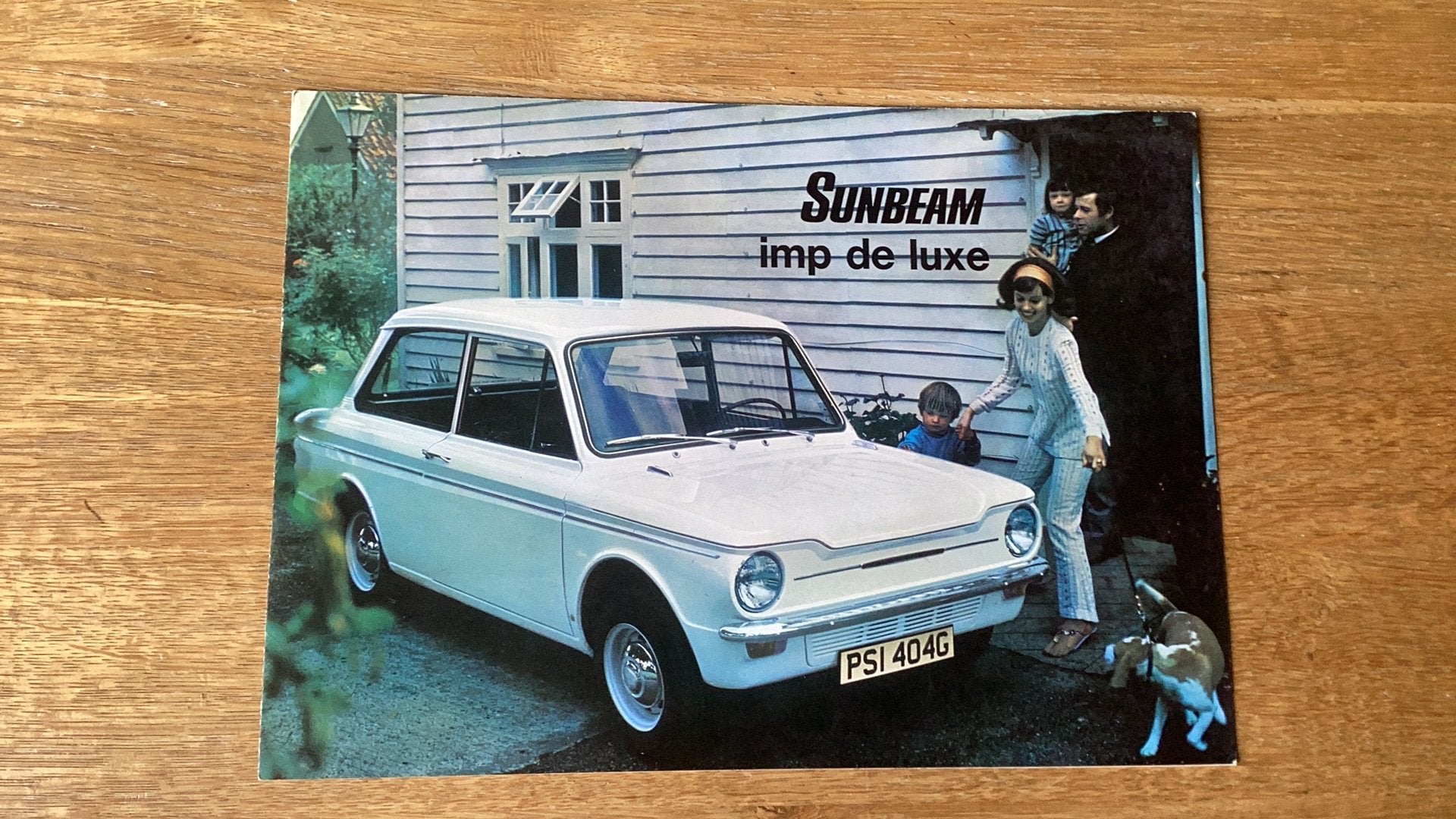 Sunbeam Imp de Luxe brochure (1969), Ophalen of Verzenden, Gelezen, Overige merken