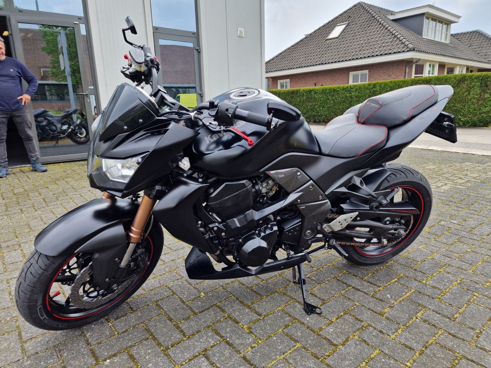 Kawasaki Z750R ABS - Mat Zwart - Rizoma, 4 cilinders, Motorrijbewijs A, Gebruikt, Particulier