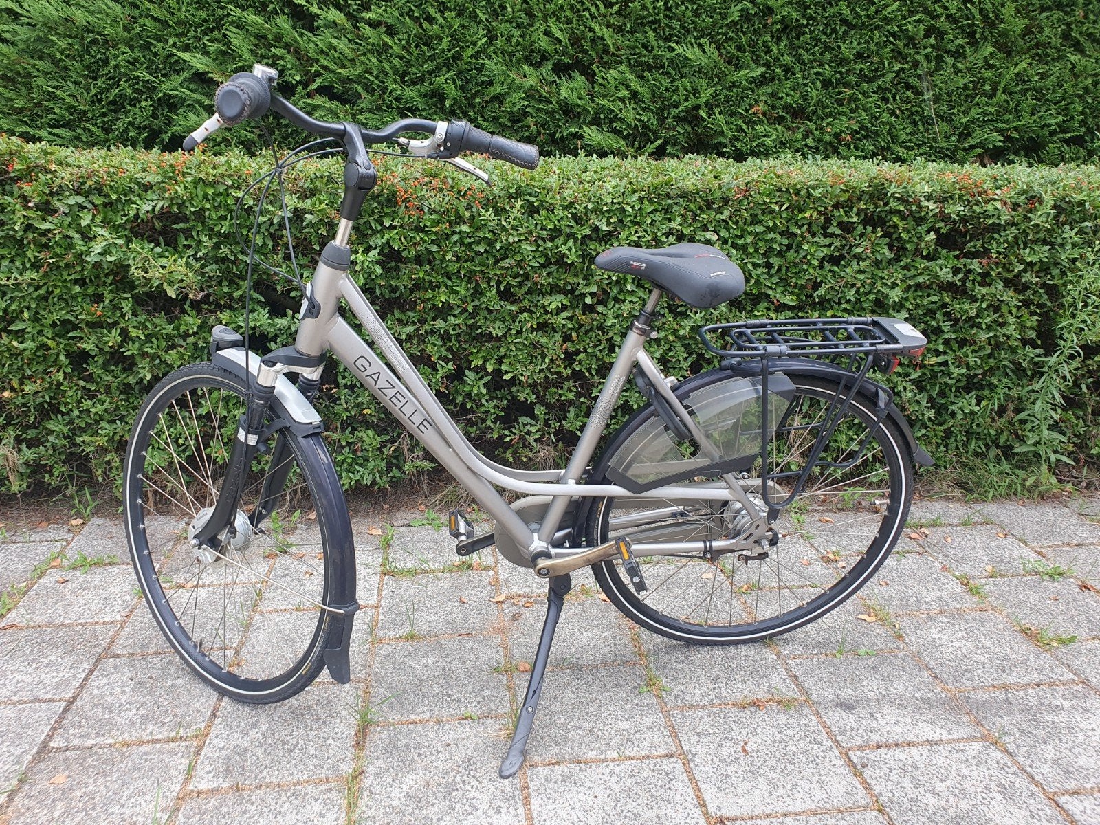Een nette Gazelle Paris C7 plus damesfiets, Ophalen, Minder dan 10 versnellingen, 53 tot 56 cm, Zo goed als nieuw