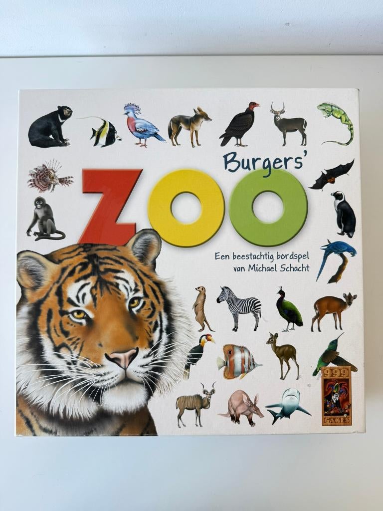 Bordspel, spel Burger's Zoo (dierentuin) Arnhem / 999 Games, Ophalen of Verzenden, Zo goed als nieuw, 999 Games bv