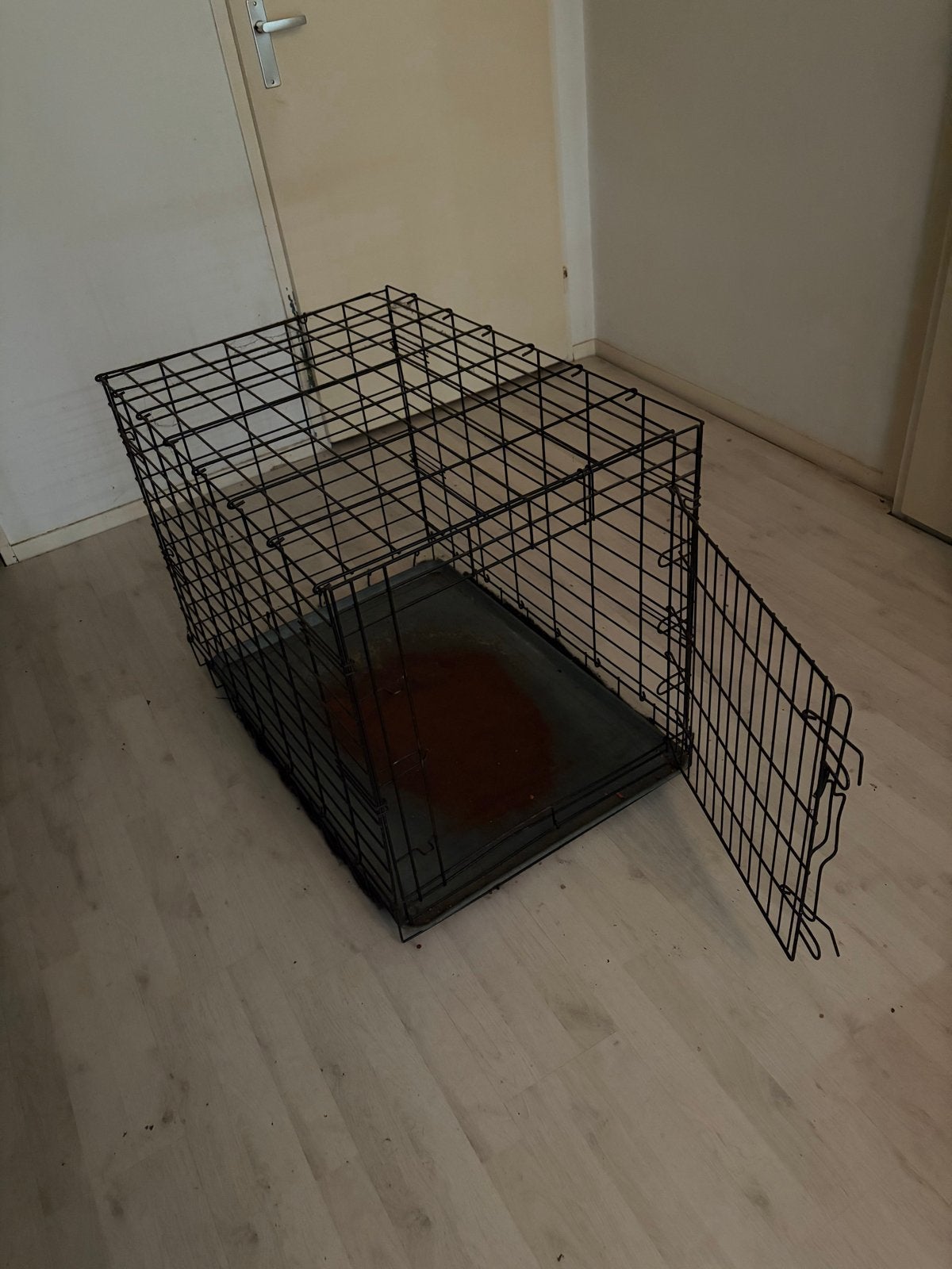 Honden bench + verstelbare voederbak, Dieren en Toebehoren, Ophalen, Gebruikt