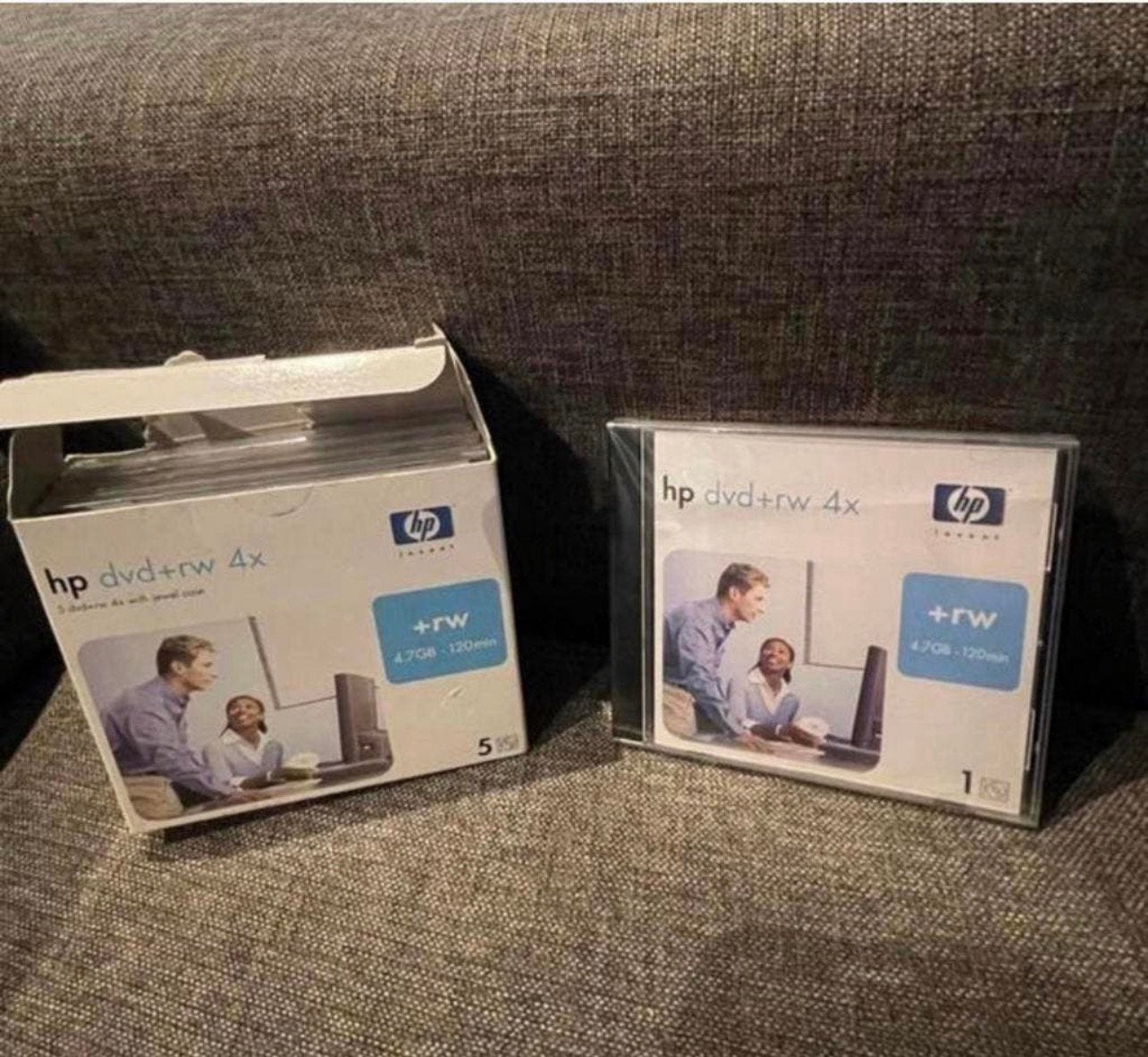 HP DVD+RW, Ophalen of Verzenden, Zo goed als nieuw
