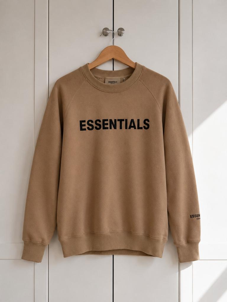 Essentials sweater, Kleding | Heren, Truien en Vesten, Beige, Zo goed als nieuw, Essentials Fear of God, Verzenden