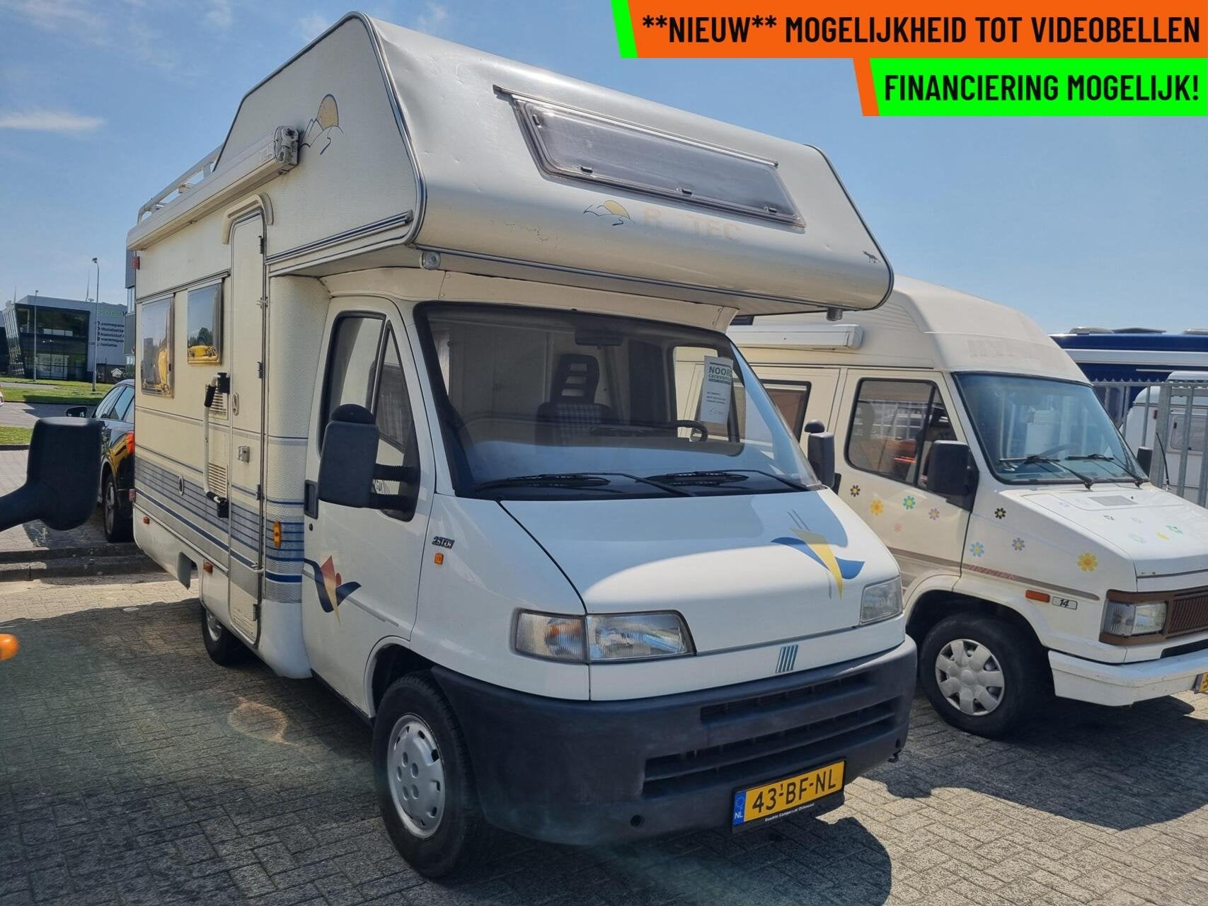 FIAT 230 RO TEC 2.5 TDI CASS LUIFEL +HANDGESCHAKELD+TREKHAAK, Bedrijf, Half-integraal, Fiat, Tot en met 4
