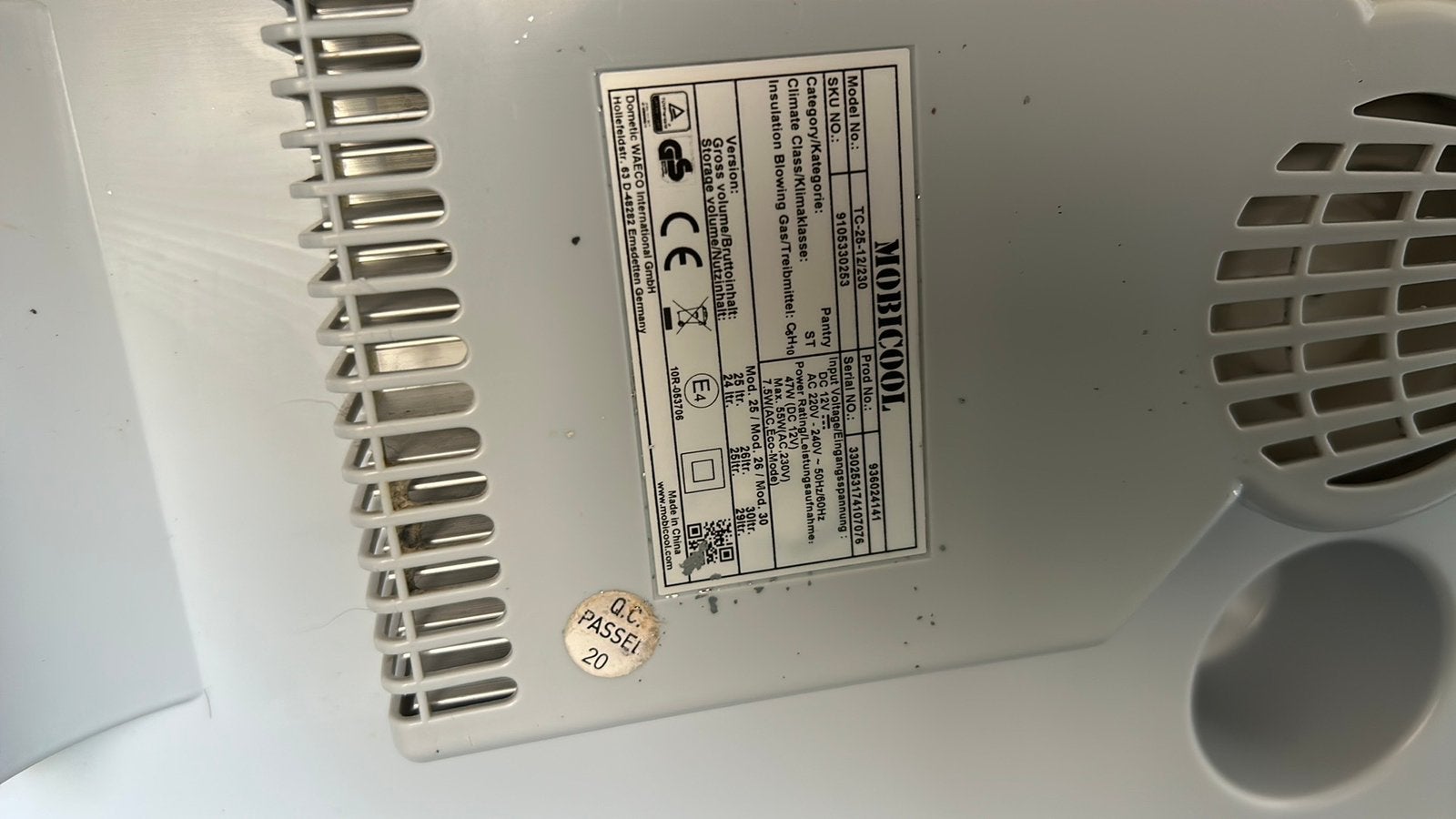 Koelbox mobicool, Ophalen of Verzenden, Gebruikt