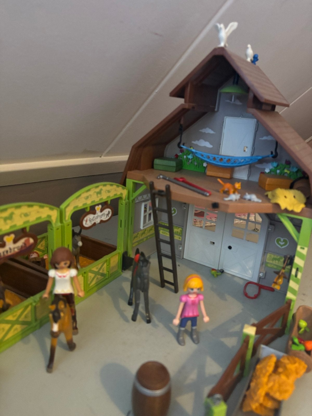 Playmobil Spirithuis en Paardenstal Set, Ophalen of Verzenden, Zo goed als nieuw