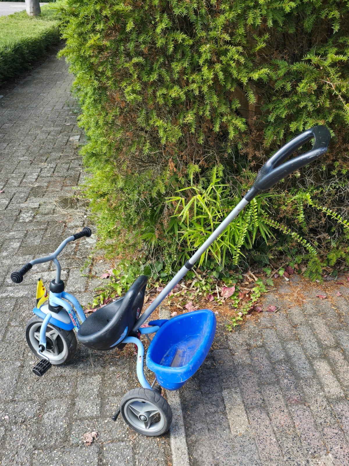 Puky driewieler met duwstang en kiepbakje, Ophalen, Gebruikt, Overige typen