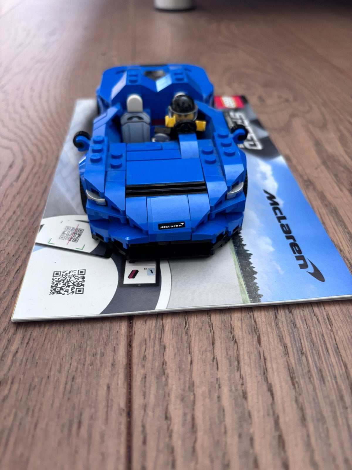 Speed Champions lego auto Mclaren blauw, Verzamelen, Transformers, G1, Ophalen of Verzenden, Zo goed als nieuw