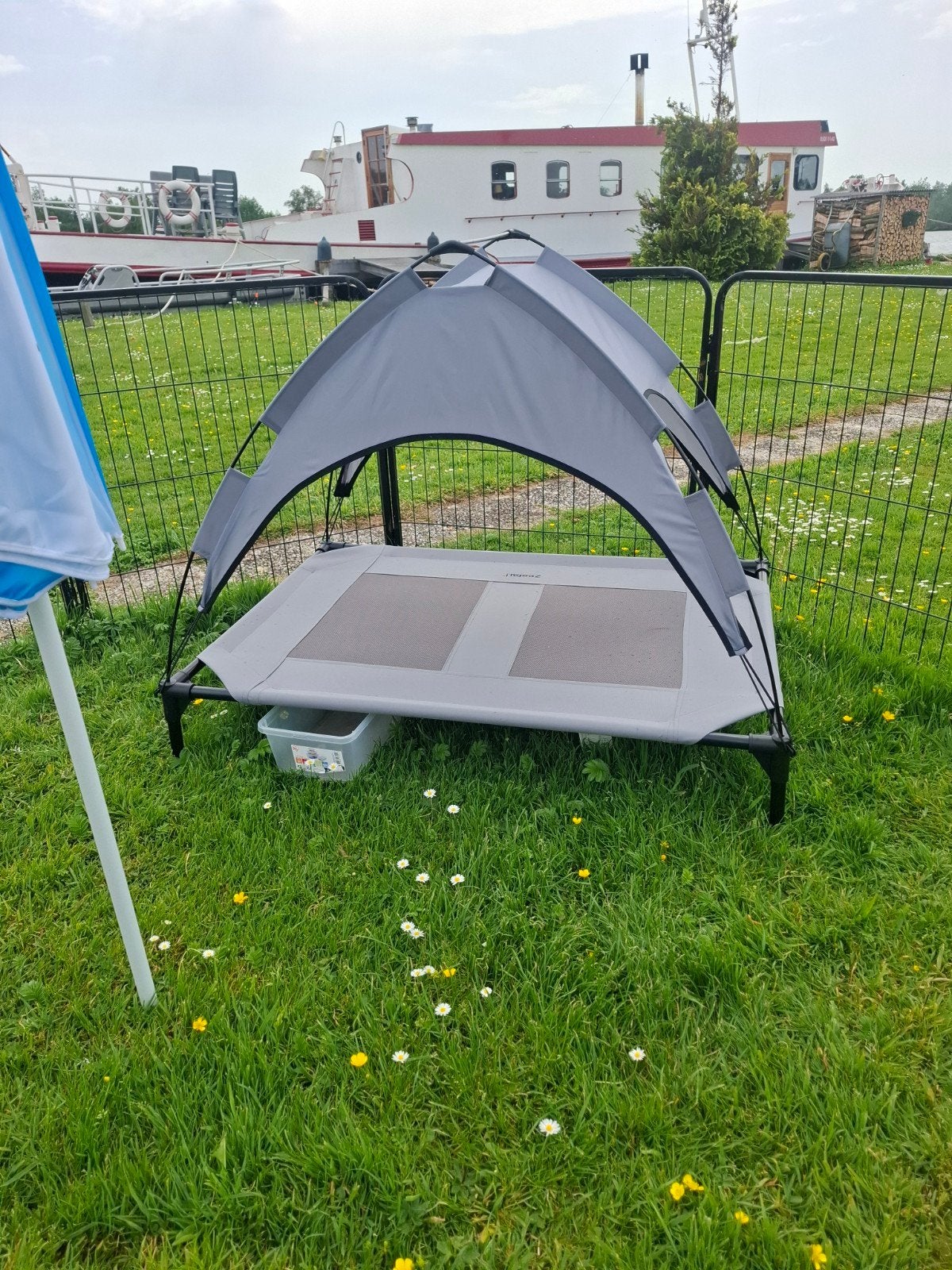 Outdoor hondenbed, Ophalen, Nieuw