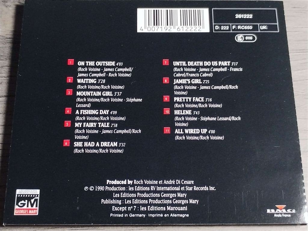 Roch Voisine - On The Outside, Ophalen of Verzenden, Zo goed als nieuw, Pop