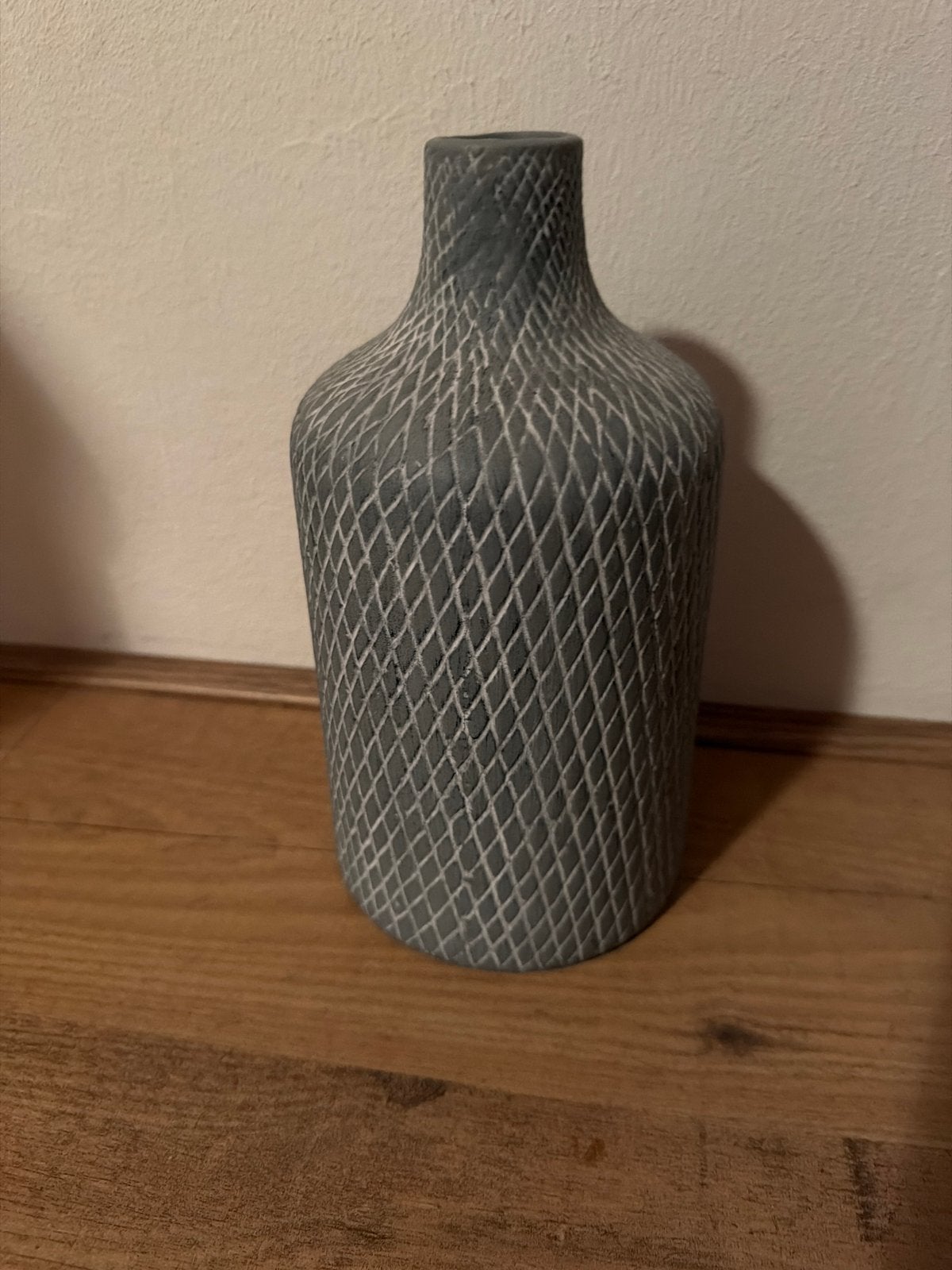 Decoratieve vaas met ruitpatroon, Ophalen of Verzenden