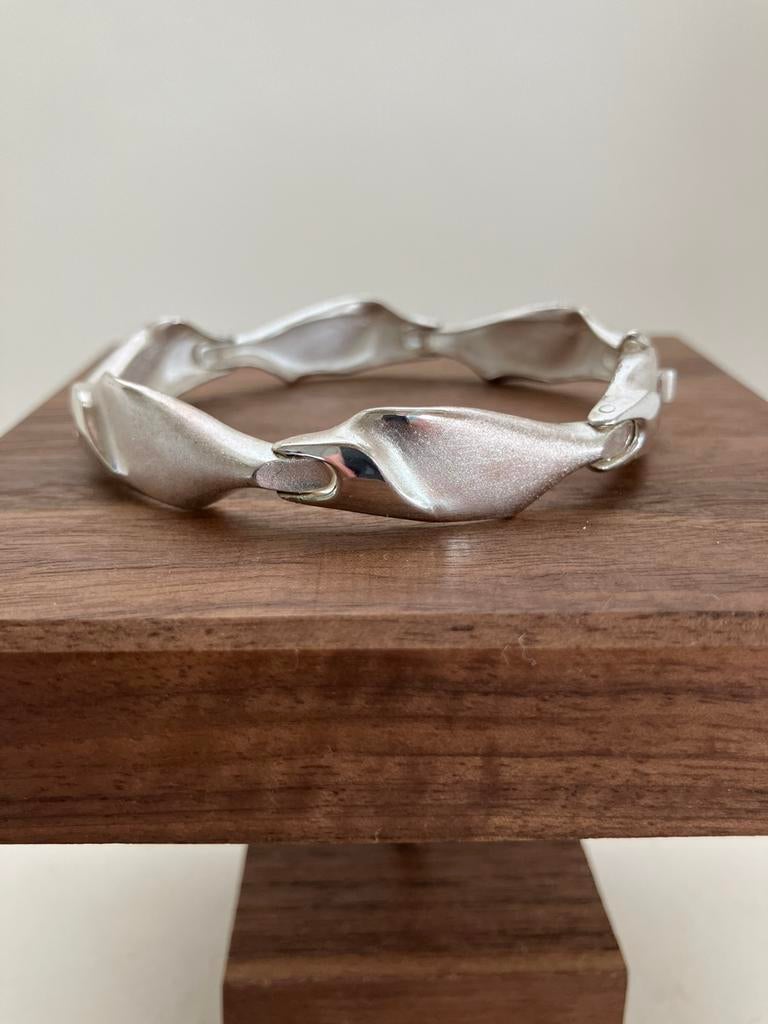 Design armband Matti J Hyvarinen, Ophalen of Verzenden, Zilver