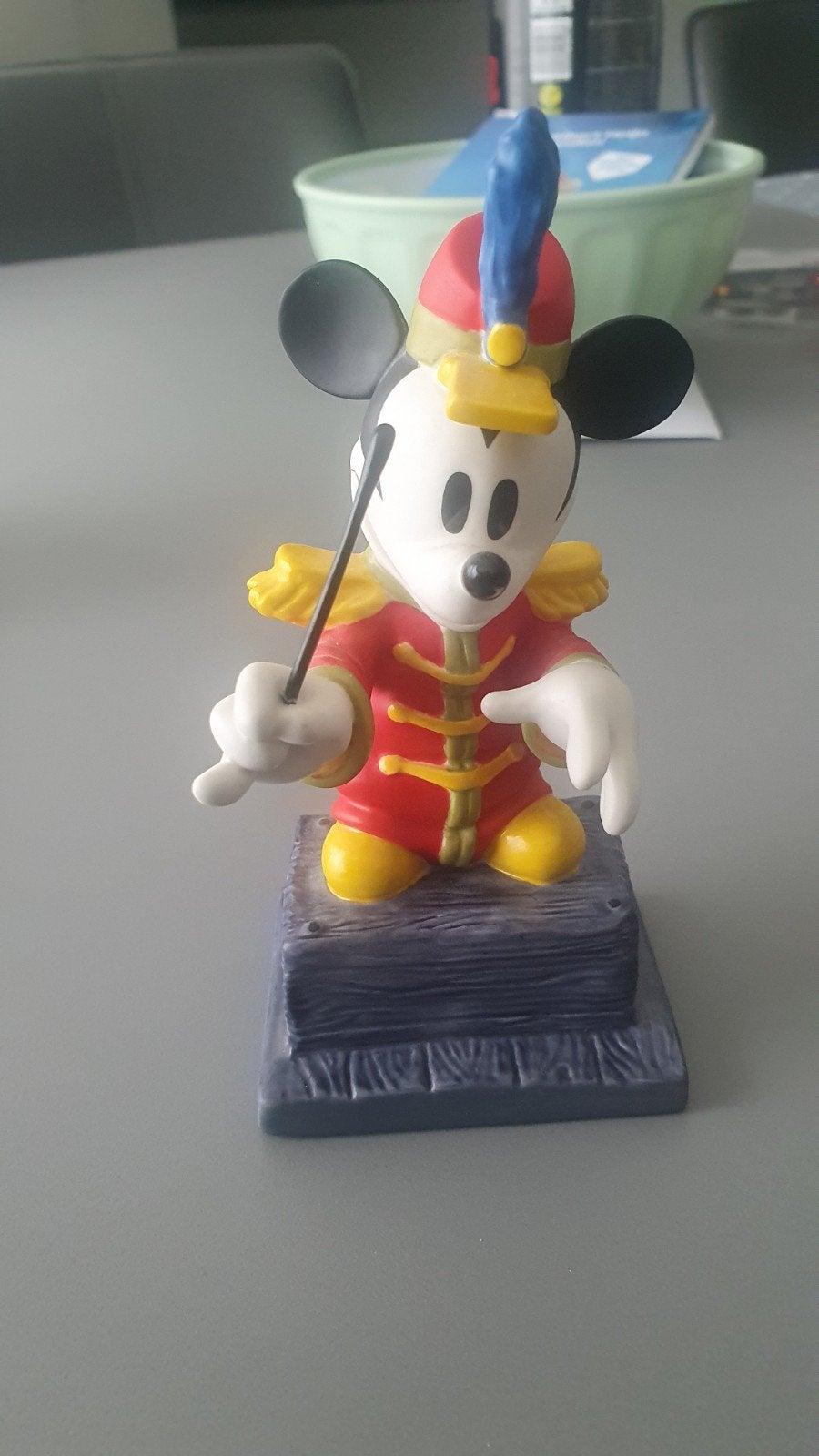 wdcc mickey from the top., Ophalen of Verzenden, Mickey Mouse, Zo goed als nieuw, Beeldje of Figuurtje