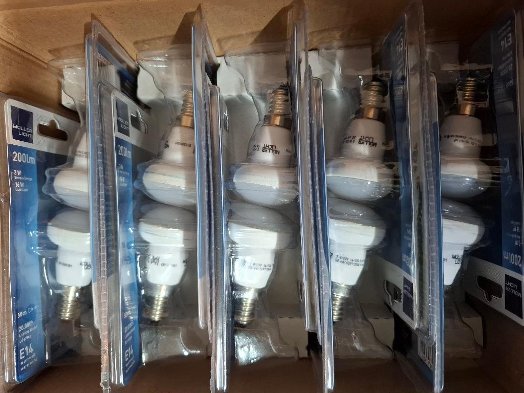 10 x ledlamp nieuw  nr 197, Huis en Inrichting, Lampen | Losse lampen, Led-lamp, Minder dan 30 watt, E14 (klein), Nieuw