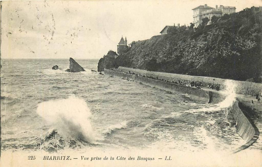 381-304-033 Biarritz Cote des Basques, Verzenden, Voor 1920, Frankrijk