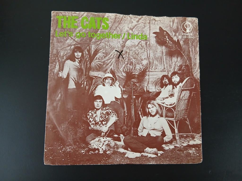 The Cats - Let's Go Together / Linda (Single), Cd's en Dvd's, Vinyl Singles, Originele persing, Ophalen of Verzenden, Gebruikt