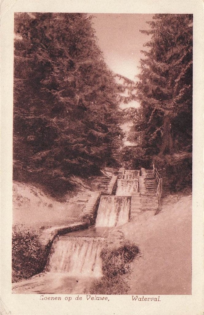 702-272-047 Loenen Op De Veluwe Waterval., Verzamelen, Verzenden, Voor 1920, Gelderland