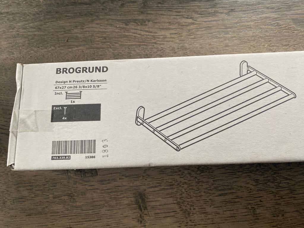 Ikea wandrek nieuw, Ophalen of Verzenden, Nieuw, Wit