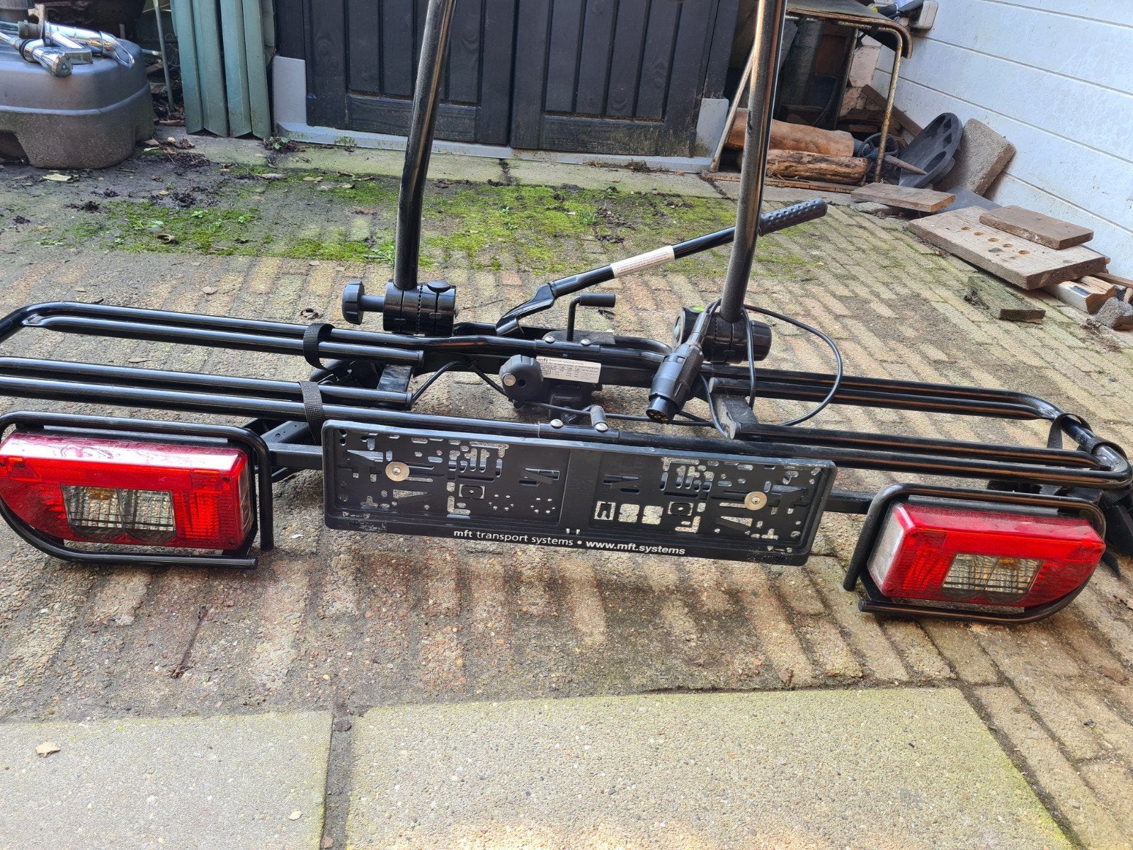 Mooie fietsdrager nieuw, Ophalen, Nieuw, 2 fietsen, Trekhaakdrager