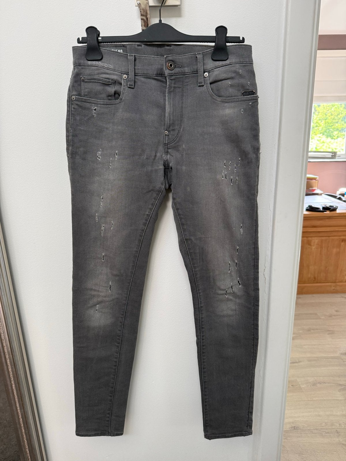 G-Star Raw Revend Skinny Jeans - Grijs (W30 L34), Ophalen of Verzenden, Gedragen, Grijs, W32 (confectie 46) of kleiner