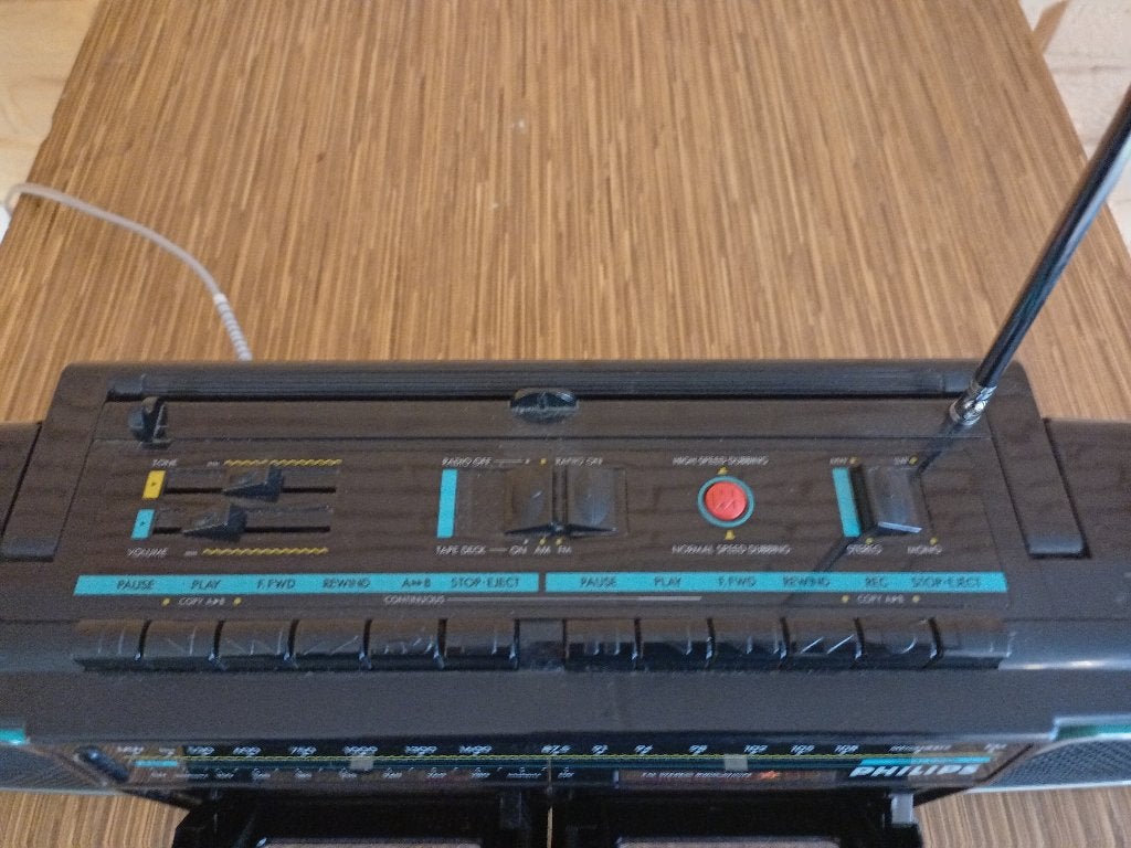 Radio Cassette Philips D8088/00R, Gebruikt, Postbus 77900, 1070 MX Amsterdam, Ophalen of Verzenden, Philips