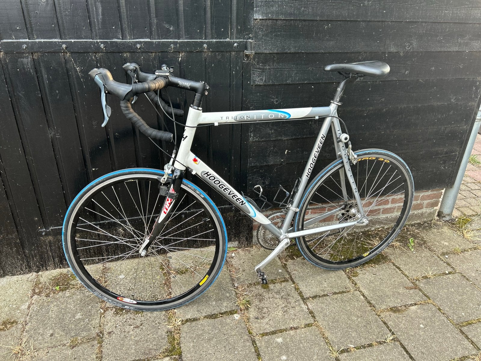 Triton Hoogeveen racefiets - maat 63 - carbon voorvork, 28 inch, Gebruikt, Aluminium, 15 tot 20 versnellingen