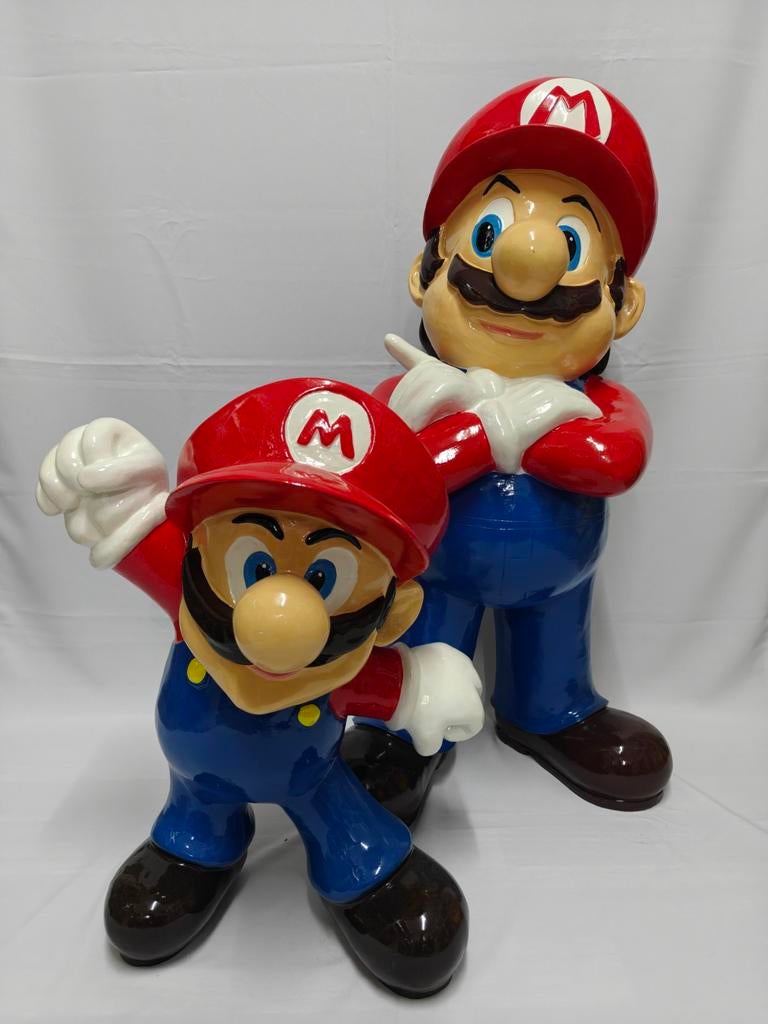 Super Mario Bros Brothers, 100 cm mario and luigi, Verzamelen, Poppetjes en Figuurtjes, ., Nieuw, Ophalen of Verzenden, .
