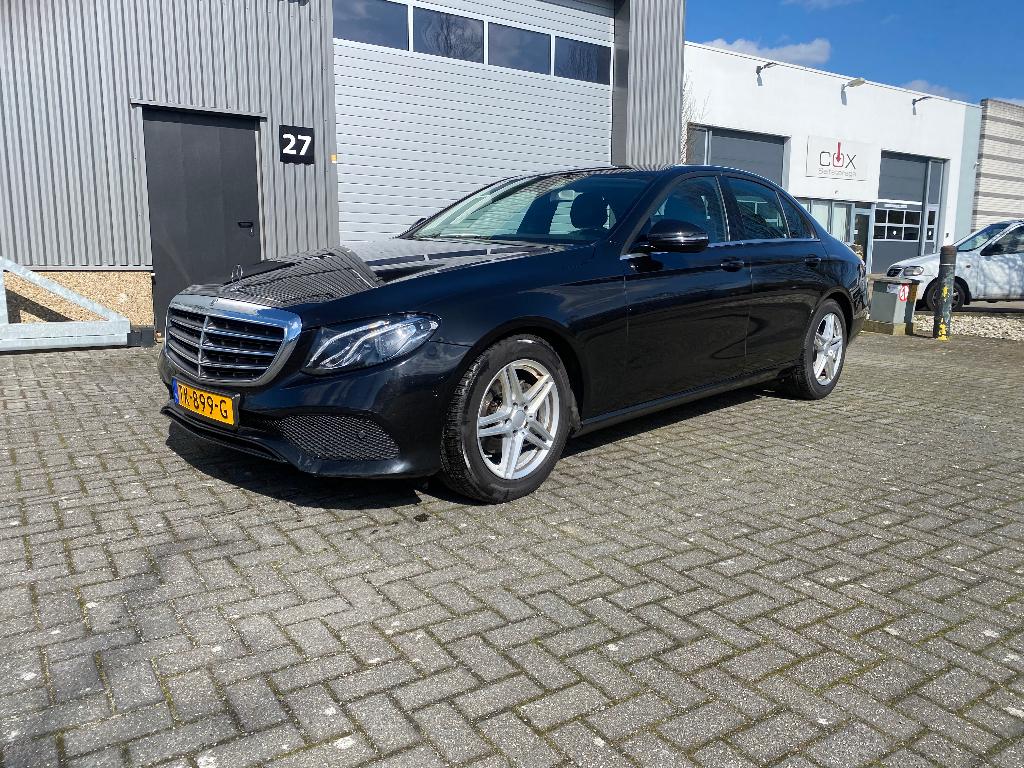 Mercedes-Benz E-Klasse E200 d 150pk 9G-TRONIC 2018 Incl Btw, Automaat, Navigatiesysteem, Achterwielaandrijving, Zwart