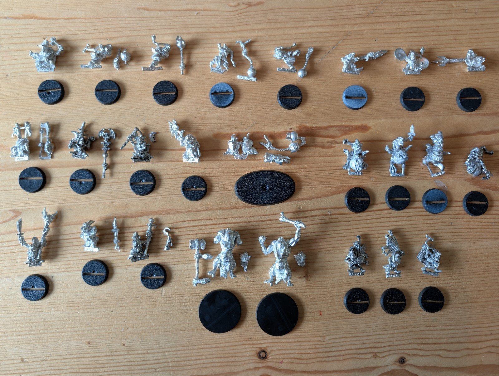 Warhammer Gloomspite Gitz Metal Miniaturen 25x, Hobby en Vrije tijd, Wargaming, Ophalen of Verzenden, Zo goed als nieuw, Warhammer