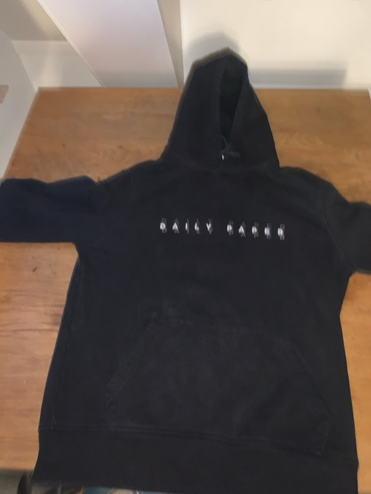 Daily Paper hoodie zwart, Kleding | Heren, Ophalen of Verzenden, Gedragen, Maat 52/54 (L), Zwart